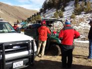 Aid to an injured hiker in the White Mountains