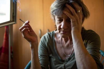 Sad Smoking