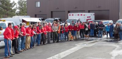 SAR Team Rope Cutting Ceremony