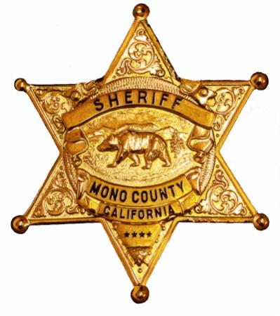 Mono County Sheriff Badge image