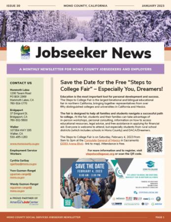 Jobseeker News January Cover