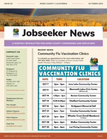 Jobseeker News October Cover